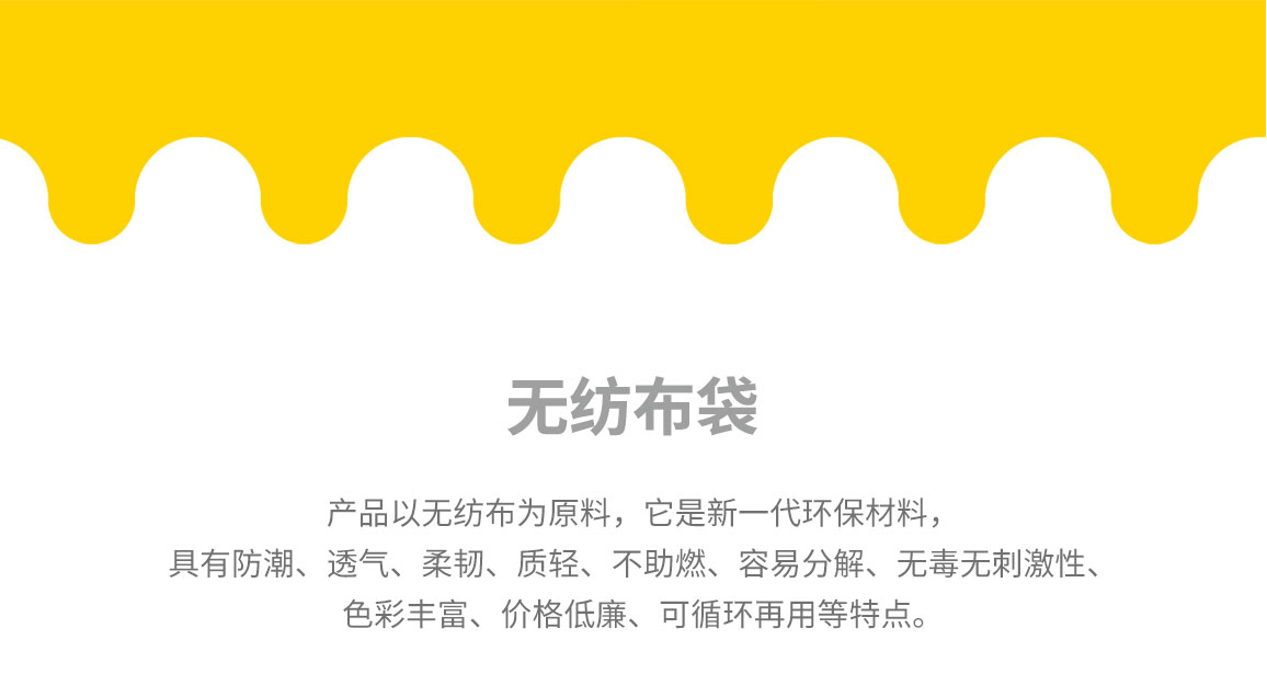 平顶山市无纺布袋常用类型